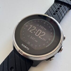 SUUNTO 9 Non-Baro GPS Sports Watch OW183 Black Gen 1 Made Finland Fitness